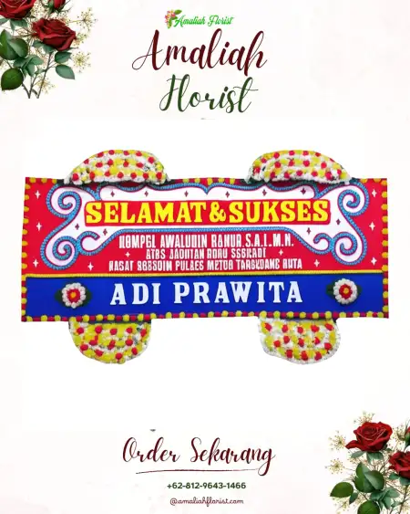 Papan Bunga Ucapan Selamat Ketangirejo