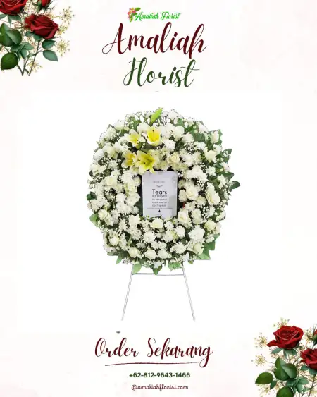 Krans Bunga Duka Ketangirejo